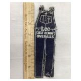 Lee Jelt Denim Adv. Overalls, 7" T