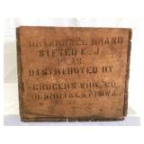 Grocers Co., Des Moines, Iowa Wood Shipping
