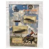Stag Brand Cardboard Store Display/Sign w/ (2)