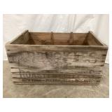 Arbuckles Roasted Coffee Adv. Wood Shipping Box,