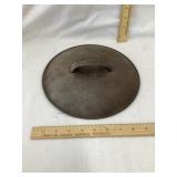 Cast Iron 9 1/2" Diameter Lid for Wood Handled