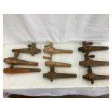 (9) Wood Spigots