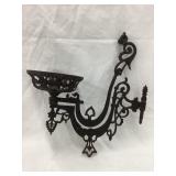 B&H Cast Iron Lamp Brackets w/ Swing Out