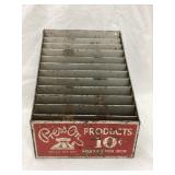 Press On Products Metal Counter Top Display, 7"T,