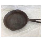 No. 3 Cast Iron Skillet, Sits Flat, 6