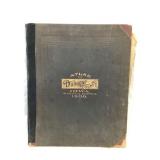 1906 Dubuque County Atlas, Spine Broken, 18 1/2"T