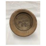 Primitive Wood Butter Mold w/ Acorns,