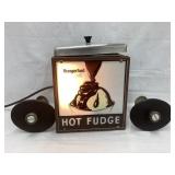 Hot Fudge Syrup Heater, Working, & (2) Vintage