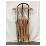 Vintage Gladding Speedway Runner Sleds, NO