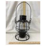 Adlake Railroad Lantern W/ I.C.R.R. embossed