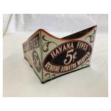 Havana Fives, East Prospect Cigar Co. Tin General