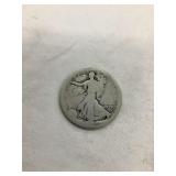 1917 S "Obverse" Silver Walking Liberty Half