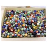 Flat of Vintage Marbles