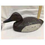 Primitive Wooden Duck Decoy, 16'L, 6 1/2'T