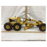 Vintage NY-LINT Pressed Steel Toy Road Grader,