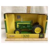 Ertl John Deere 1956 320 Toy Tractor, 1/16 Scale,