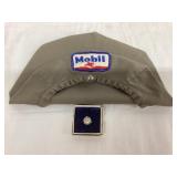 Vintage Mobil Service Station Hat & 5th Year