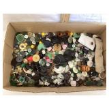 Flat of Vintage Buttons