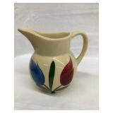 Watt Pottery Tulip Pitcher, 4"T