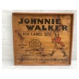 Johnnie Walker Whisky Wood Shipping Crate
