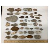 Arrowheads & Artifacts incl. a Drill, Most Found