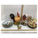 Chicken Collection Incl. Ceramic Jar, Chicken