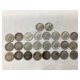 (26) Silver Roosevelt Dimes