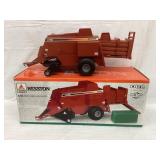 Ertl Agco Hesston 4755 1/16 Scale Toy Rectangular