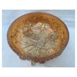 Imperial Glass Luster Rose Iridescent Marigold