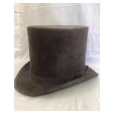 L. Katz Vintage Top Hat, 7"T
