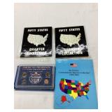 (3) 50 State Quarter Sets & (1) American