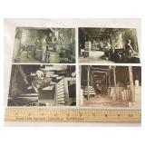 (4) Adv. Post Cards For The Ransbottom Bros.