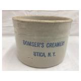 Domser's Creamery, Utica, NY Adv. 2 lbs.