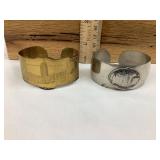 (2) 1933 World's Fair Bracelets