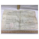 Appears To Be 1847 US Land Grant, Signed
