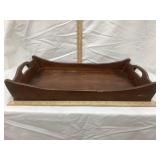 Primitive Wood Serving Tray, 19 1/2" x 12 1/2"