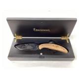 Browning ï¿½Whitetails Unlimitedï¿½ Knife w/ Case, 6