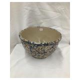 Red Wing Stoneware Spongeware 8" Bowl, 5"T,