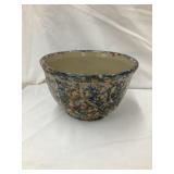 Red Wing Stoneware 7" Spongeware Bowl, 4 1/2"T,
