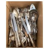 Large Collection of Vintage Silverware, Some
