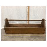 Large Wood Tote, 34ï¿½ x 13ï¿½ x 10ï¿½