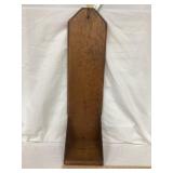 Primitive Wooden Candle/ Lamp Shelf, 28ï¿½ T x 7