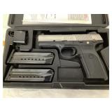 Ruger SR9 9MM Auto Pistol w/ Case, 2 Clips,
