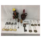 Vintage Liquor, Decanters & Liquor Related Items,