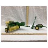 Ertl John Deere Sickle Mower & Baler, 1/16 Scale,