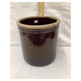 Albany Stoneware 1 Gal. Crock, 8"T, Minor Rough