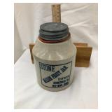 Red Wing Union Stoneware Qt. Canning Jar, 6