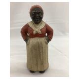Cast Iron Mammy Bank, 5ï¿½T
