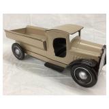 Vintage Pressed Steel Toy Truck, REPAINTED, 13"L