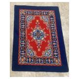 Hooked Rug, 41"x56 3/4"